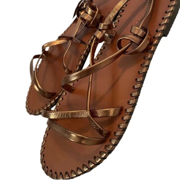 Strappy sandals - Massimo Dutti (NWOT) - Picture 2 of 3